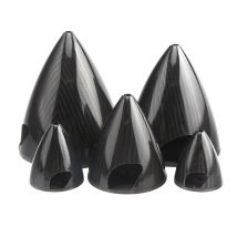 1Pcs 3K Processing RC 3 blade Carbon Fiber Spinner  2.25"/2.50"/3.25" /3.5"/3.75"/4.5"/4.75" inch For Gas Airplane