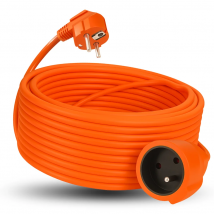 Przedłużacz Ogrodowy 50m 2x1,5mm – Kabel Prądowy do Kosiarki, Podkaszarki, Warsztatu, Mocny Przewód