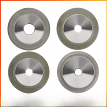 78/80mm Electroplated Diamond Grinding Wheel Cup For Tungsten Carbide Sharpening Cutter Tool 1pc