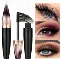 Waterproof 4D Mascara Thick Long Smudge-proof Plump Encrypted Long-lasting Curling Large Eye Makeup, Makeup Tools
