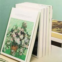 120 Sheets Thicken Beige Paper Sketch Book Student Art Painting Drawing Watercolor Book Graffiti Sketchbook School Stationery