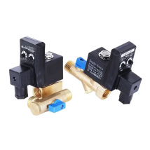 G1/2" DN15  Auto Automatic Electronic Drain Valve Air Compressor Filter Dry Air Storage Tank Drain Cooler Dry Electromechanical