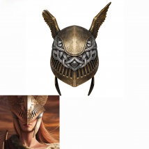 Bulex Eldon Circle Latex Helmet Valkyrie Malene Helmet Peripheral Halloween Cosplay Mask Props Collection Ornaments