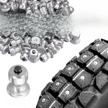 100/200Pcs New Winter Car Wheel Tire Stud Screws Snow Spikes Anti-Slip Stud Tire Cleats For Trucks Motorcycle Vehicles 8x10mm