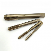 Drillforce Cobalt Screw Thread Tap Drill Bits HSSCO M35 Straight Flute Metric M2-M16 Machine Tap Right Hand For Stainless Steel