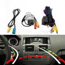 Fisheye Dynamic Trajectory Car Rear View Camera For Mercedes-Benz C Class W204 C180 C200 C280 C300 350 & Original Factory Screen