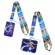 LX1102 Anime Girls Lanyard Phone Straps Neck Strap Mobile Neckband Rope For Keys Phone ID Card Badge Holder Keychain Keyring
