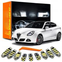 ZITWO Canbus No Error LED Interior Dome Map Light Bulb Kit For Alfa Romeo Giulietta Mito Brera GT Spider 4C 147 156 159 166