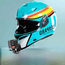 Camsteer for AGV K3sv Helmet Custom Aluminium Chin Mount for GoPro Hero12 11 10 Insta360 X4 X3 Ace pro DJI Action 5pro 4 Camera