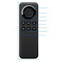 Bluetooth Compatible TV Remote Control For Amazonn 2nd-gen Fire TV Fire TV Fire Stick TV Player Box CV98LM