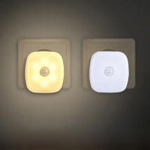 LED Night Lights Plug-In Wireless Night Lamp with Motion Sensor Small Night lights Lamp for Room Corridor Closet Home Decor