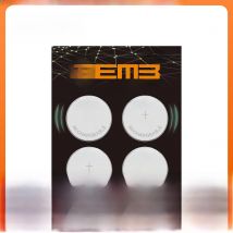 EEMB LIR2032 3.7V 45mAh Button Battery Rechargeable Lithium-ion Battery Coin Cell with charger (optional)