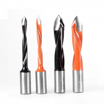 1pc Tungsten Carbide Alloy Gang Drill Bit Woodworking Through Hole Drill CNC Router Bit Resistant Dia.5-10mm Hole Making