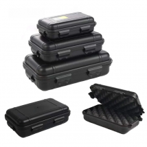 Waterproof Shockproof Sealed Toolbox Outdoor Safety Case Camping Supplies Storage Box Instrument Lockable Dry with Foam