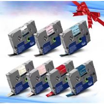 12mm 18mm TZe-R231 Satin Ribbon label tape TZe-RN34 TZe-RE34 TZE-RE31 Compatible for Brother Label Printer Maker H110