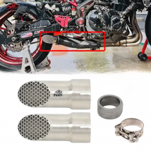 Slip On For KAWASAKI Z900 E A2 Ninja 900 2017 2018 2019 Motorcycle Exhaust Pipe With Tube Gasket Hidden Escape Moto Mini Muffler