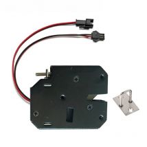 1Pcs DC12V 2A Mini Electromagnetic Locks Energy-Saving Long-Life Electronic Locks  73*59*13MM For File Cabinet Door Lock Tools