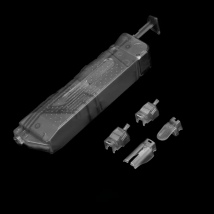 Tactifans Tactical Airsoft Plastic BB Compact Speedloader 250 Rounds For 4.5MM/.177 BB Loader Paintball Accessories Hunting