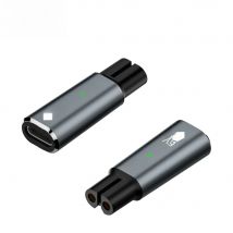 LISI 5V Type-C Shaver Adapter Charging Converter for Philips One Blade QP2724 QP2834 QP1924 QP1324 with Charging Indicator