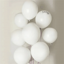 10pcs 10inch Happy Birthday To You Letter Latex Balloons Set White Air Helium Balloon Kids 1st Birthday Party Decoration Globos