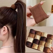 5/10/20 Teile/satz Neue Frauen Mädchen Bunte Nylon Elastische Haarbänder Pferdeschwanz Halten Kleine Haargummi Gummibänder Scrunchie Haar Zugang