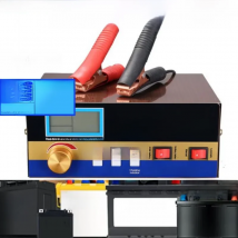 400W Smart Automatic 12V/24V Car AGM Battery Charger LCD 5-Stage Intelligent Pulse Repair Lead Acid&Wet&Dry Li-Battery 6-400AH