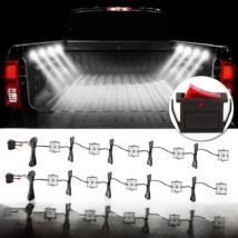 8,10Pcs Truck Bed Led Lighting Kit Car Accessories 5630 48/60 SMD LEDs Trim Light Fit For BMW/Toyota/Tundra/Chevy Truck Pickup