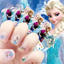 5pcs/lot girls Disney Frozen elsa and Anna Makeup Toys Nail Stickers  Princess Sophia Mickey Minnie