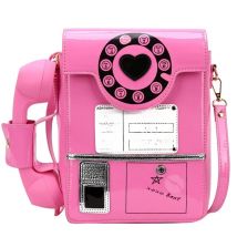 New Telephone Shaped Purses and Handbags for Women Retro Phone Top-Handle Shoulder Bags Crossbody Bag Fashion Female Totes