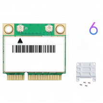 Dual Band WiFi 6 AX3000H Card MPE-7260AC For Mini Pcie Adapter Bluetooth 5.2 Wireless Adapter 2.4G/5Ghz For Laptop/PC Like AX210
