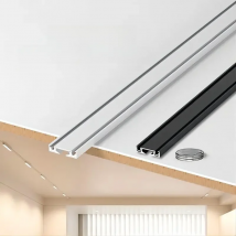 ST1 Series White Black Surface Ultra Thin Slim Magnetic Track Lamp Cell Light High Hardness Modern Flexible Fixture Living Home