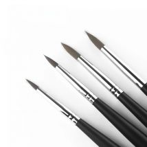 Dental Porcelain Pen Resin Brushes for Dental Lab Shaping Silicone Adhesive Composite Brush Porcelain Teeth