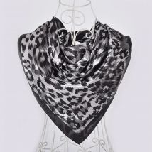 Beige Yellow Silk Scarf 2015 New Design Ladies Large Square Sation Scarves Printed Spring Autumn Female Paisley Scarves Wraps