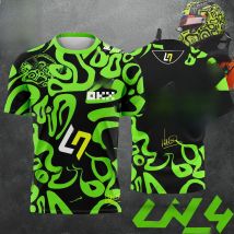 2025 New Racing Lando Norris LN4 Style T-Shirt, Extreme Sports Racing Suit, Breathable Short Sleeve Sweatshirt