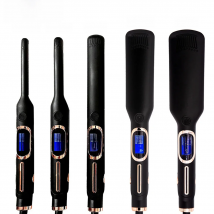 Hair Straightener Curler Professional High Temperature Fast Heating 450℉ / 480℉ Keratin Treatment Hair Flat Iron Dual Voltage