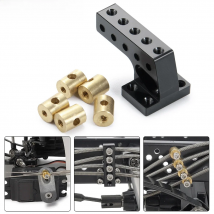 TRINOOD Differential Line Mount Bracket Brass Lead Column for 1/14 Tamiya Tractor Truck Trailer Cargo RC Car Upgrade Parts