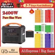 Newsmy S1210 Stazione di alimentazione portatile a onda sinusoidale pura 1200 W 110,5 Wh Lifemnpo4 1,2 ore di ricarica rapida 230 V/1200 W (pico 2400 W)