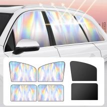 Car Sunshade,  UV Protection Curtain Car Trunk Organizer Backseat Storage Bag High Capacity Multi-use Oxford Car Seat Back Organ