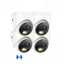 ANNKE POE 8MP 4K IP Camera POE Outdoor Waterproof H.265 Security Surveillance CCTV Camera Motion Detection Camera Two Way Audio