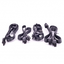 For Cooler Master Silent Pro Gold 1200W M1000 M850 M700 M600 PSU PCIe 6Pin 8Pin 5 Pin Peripheral 4Pin SATA Power Supply Cable