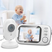 New 3.5'' Video Baby Monitor Night Vision Security Cam 2.4G Mother Kid 2 Way Audio Talk Video Surveillance Cam With Temperature