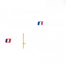 Custom Flag and Name Frame Stickers Vinyl Cycling MTB Road Bike Rider ID Helmet Paint Protection Decorative Decals