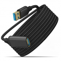 UTHAI Nylon Braided USB 3.0 Male-To-Female High-Speed Transmission Data Cable Computer Camera Printer Extension Cable