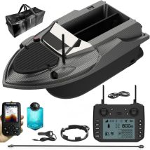 Sonar V080 12V 800M Bait Boat 9 Macchie da pesca 180 Macchie da pesca Carico 3KG Fish Finder Doppio motore Smart Cruise Ritorno Trawler
