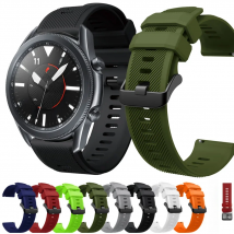 For Samsung Galaxy Watch 3 45mm SM-R840 Strap Silicone Band Bracelet Quick Release 22mm watch strap Watchbands Wristband ремешок