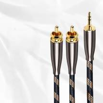 TODN RCA Cable HiFi Stereo 3.5mm to 2RCA Audio Cable AUX RCA Jack 3.5 Y Splitter for Amplifiers Audio Home Theater Cable RCA