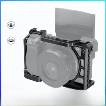 SmallRig A6400 Cage for Sony A6300  A6400  A6500 Form-Fitted DSLR Camera Cage With 1/4' And 3/8' Threading Holes 2310