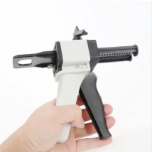 Dental Plastic Mixing Gun Universal Fitting 1:1 Dental Impression Mixing Silicone Rubber Tray Dispenser Gun Dispensing Caulking