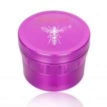 HORNET Aircraft Aluminum Herb Grinder with Diamond Teeth 63 MM 4 Layers Tobacco Grinder Spice Mills Crusher