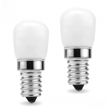 2pcs/lot 3W E14 LED Fridge Light Bulb Refrigerator Corn bulb AC 220V LED Lamp White/Warm white SMD2835 Replace Halogen Light